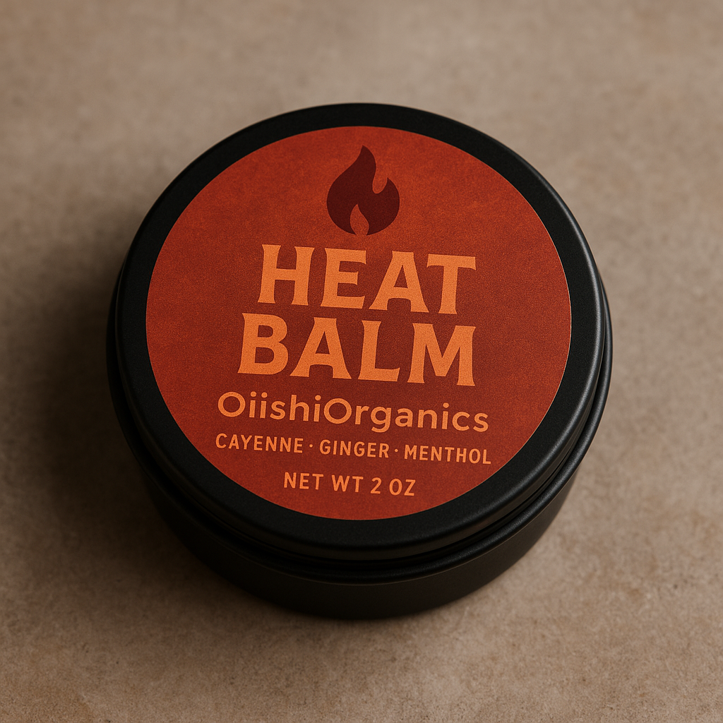 π₯ OiishiOrganics Heat Balm