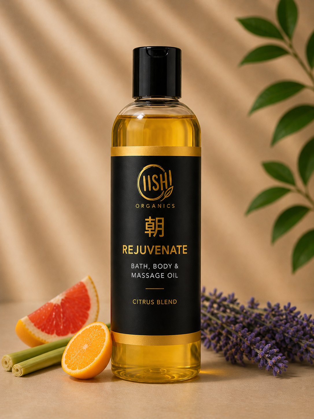 REJUVENATE™ Botanical Bath Body Oil | Citrus Ritual Oil | OiishiOrganics