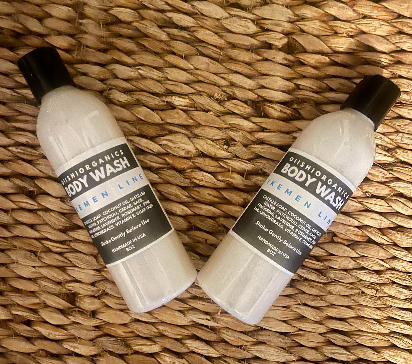 8oz Ikemen Body Wash for Men, Bath and Body, Body Shampoo, Skin Care for Men, vegan body wash, stocking stuffer