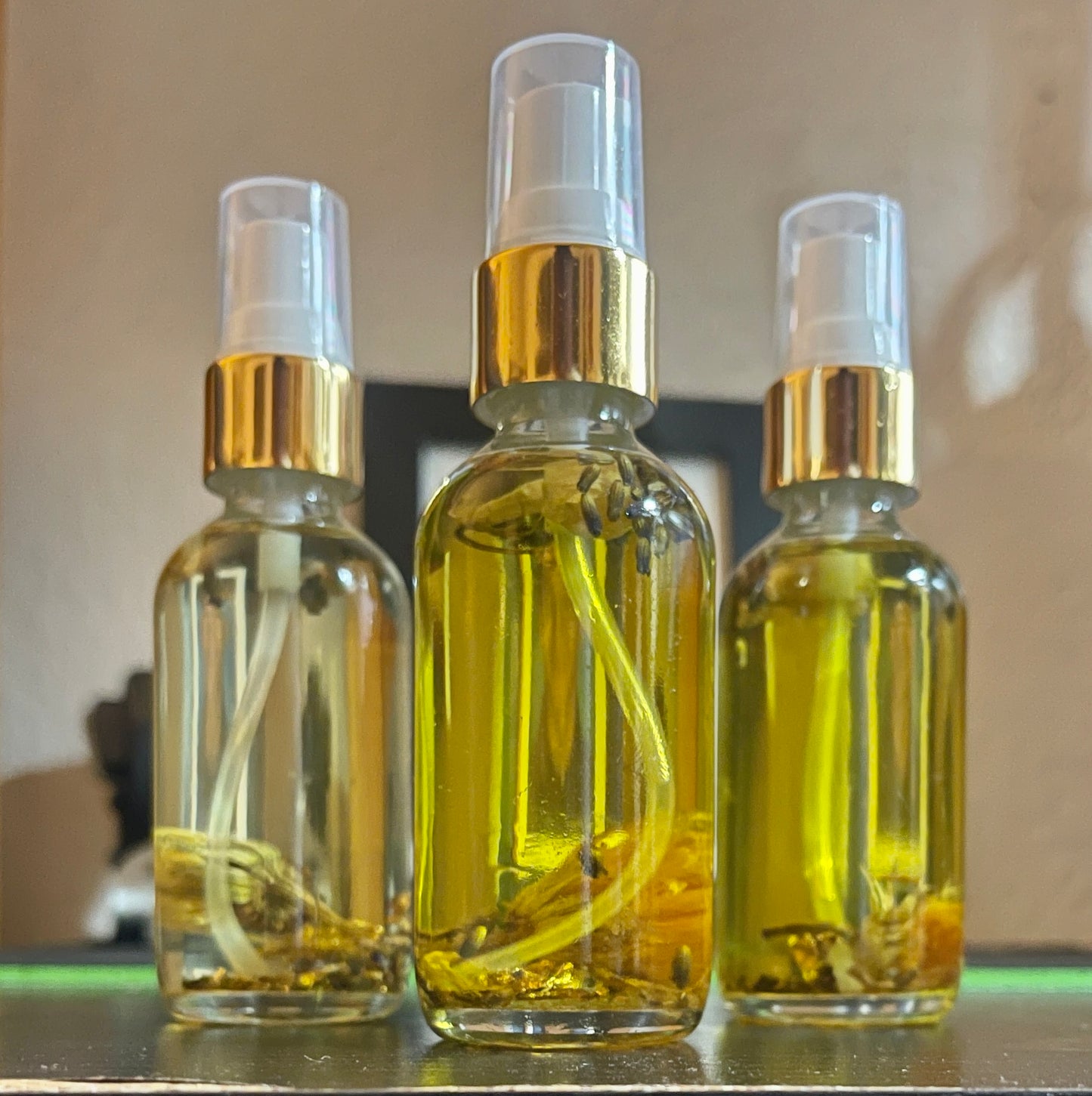 Vegan, Floral Infused Face, Hair, Body and Nail Elixir
