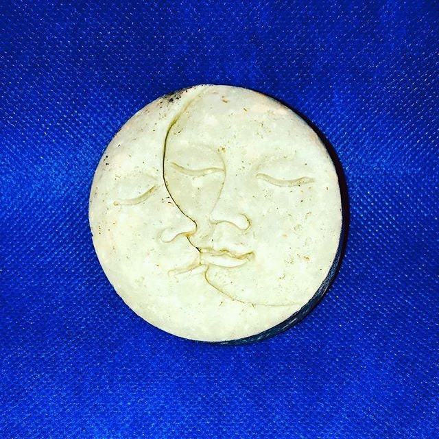 Grapefruit and Lemongrass, Sun and Moon Moisturizing Bar, shea butter bar, oatmeal bar, small gift 4oz