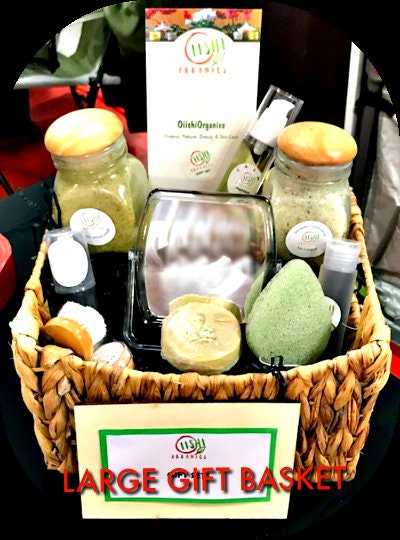 Large Vegan Skincare Basket, Selfcare gift, Relaxation, Mom Gift, Wife Gift, Spa Gift, Holiday Basket
