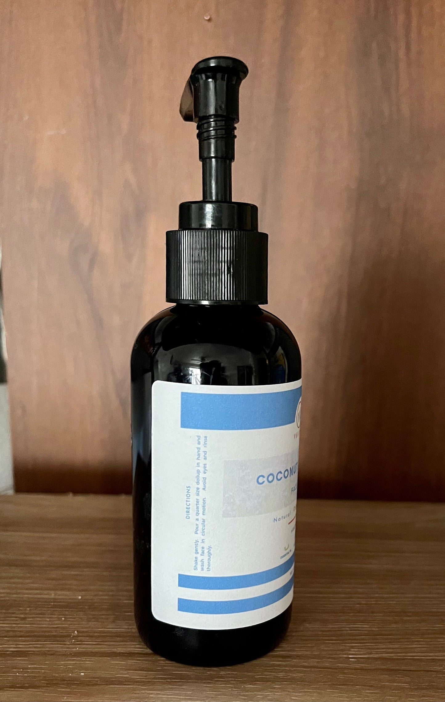 Activated Coconut Charcoal Face Cleanser, Vegan Face Cleanser, Face Wash, Natural Face Wash