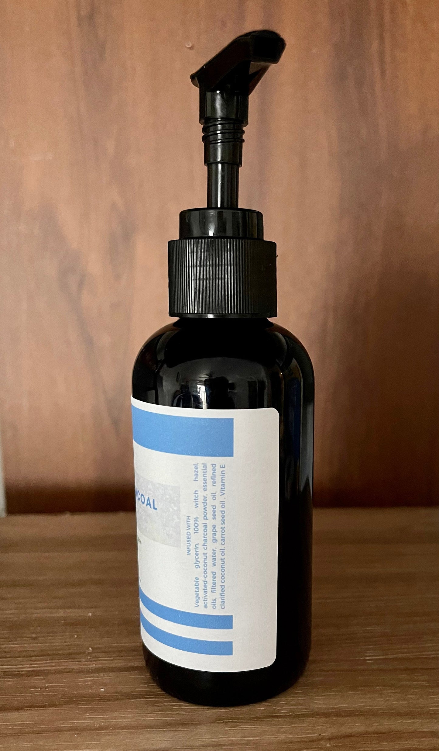 Activated Coconut Charcoal Face Cleanser, Vegan Face Cleanser, Face Wash, Natural Face Wash