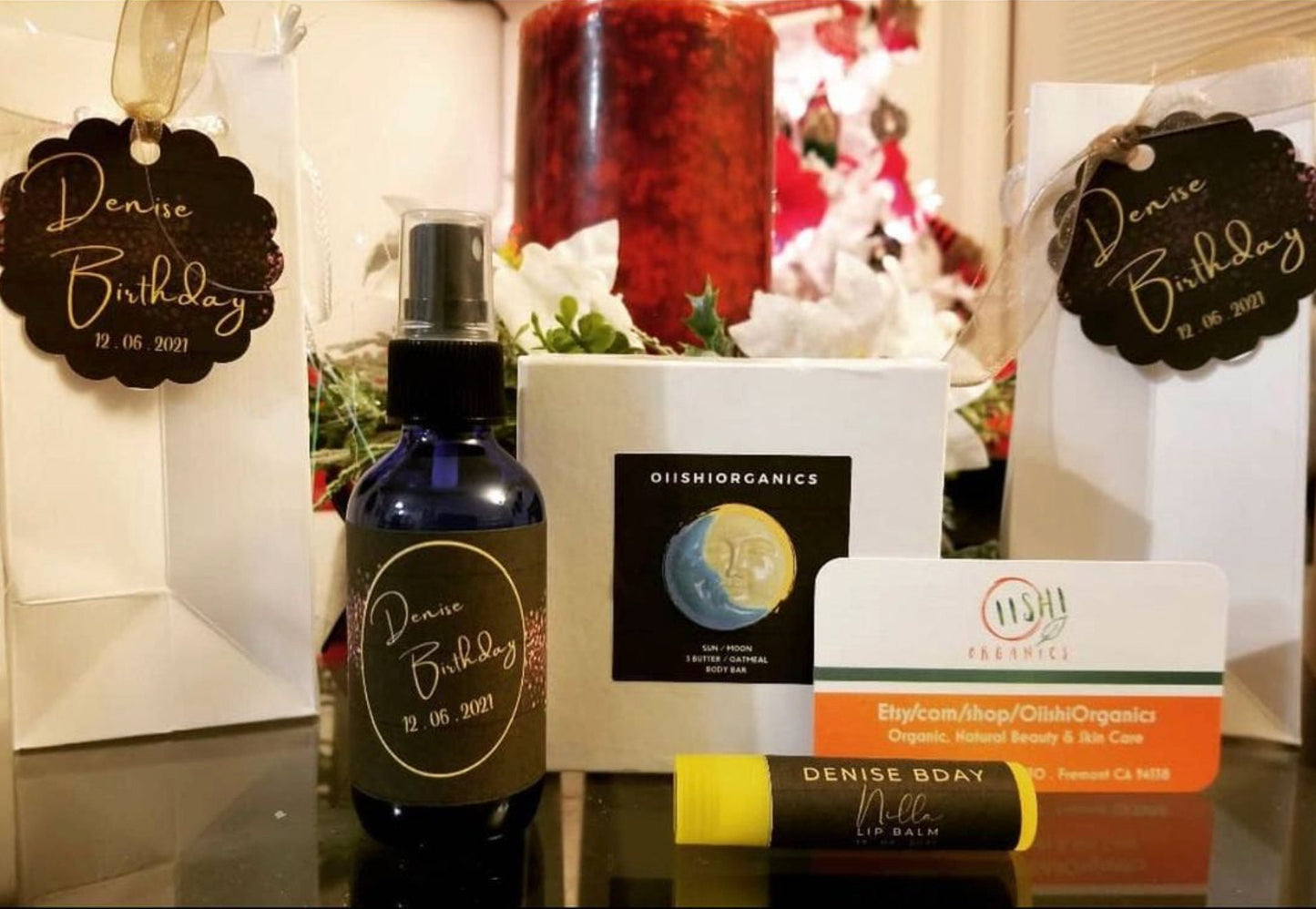 Personalized Toner, custom Room Deodorizer, Skin Refresher, Favor, labels, Thank You gift, Marketing