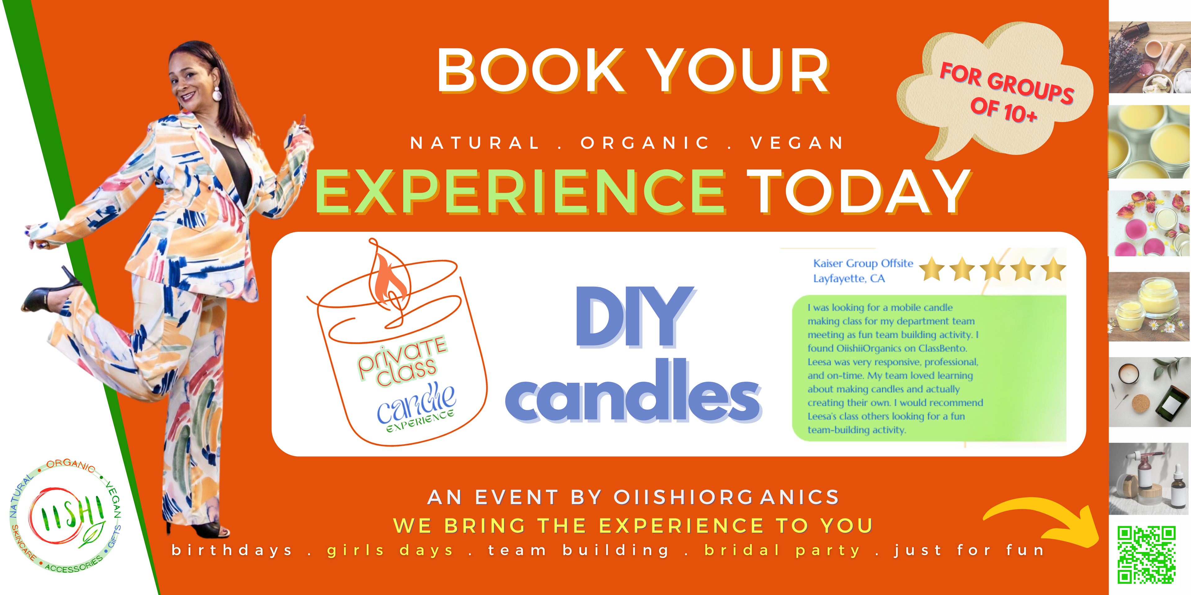Load video: Natural, Organic, &amp; Vegan Skincare products, accessories, gifts and DIY Experiences
