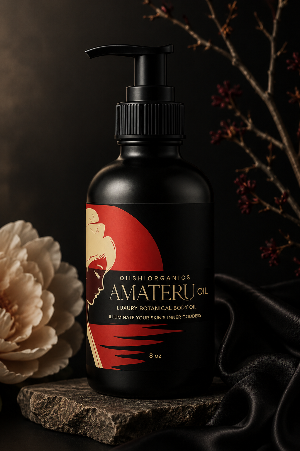 AMATERU™ Luxury Botanical Body Oil | Silky Self-Care Ritual | OiishiOrganics