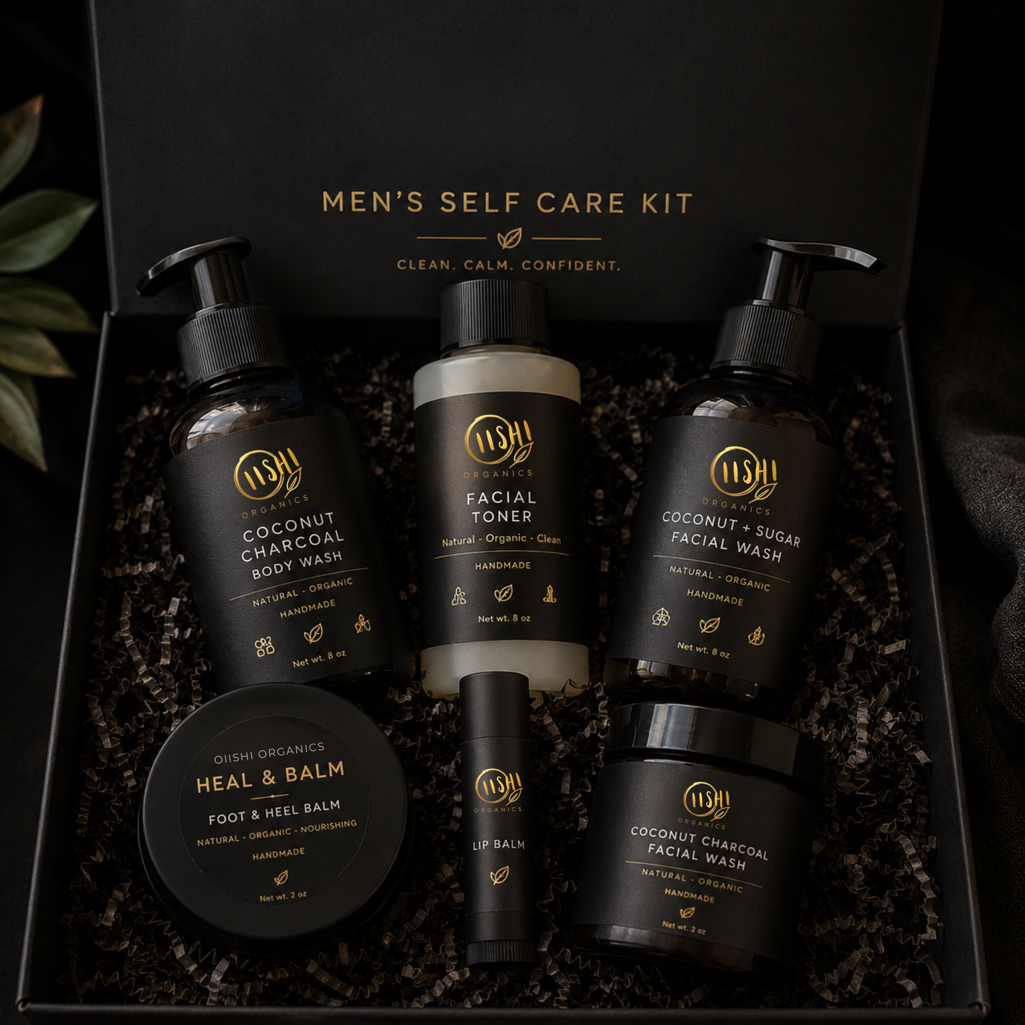 IKEMEN™ Men's Ritual Kit | Botanical Grooming Gift Set | OiishiOrganics