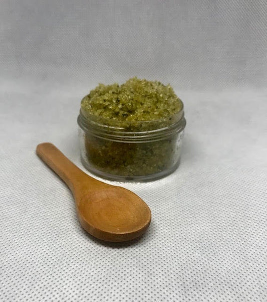 Green Tea & Hemp Sugar Scrub, Sugar Scrub, Exfoliating Scrub, Spa essentials, Moisturizing sugar scrub, Matcha Scrub