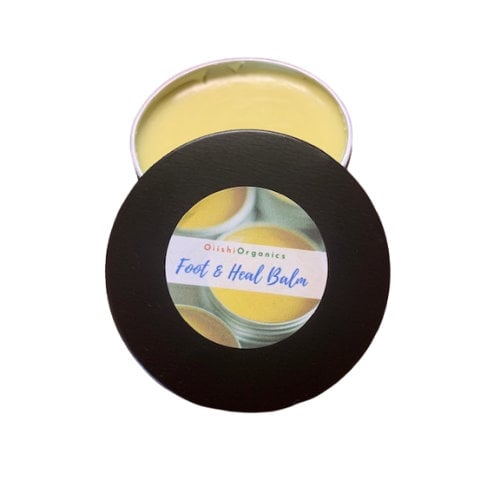 Foot Heal and Balm, foot balm, foot salve, foot remedy, dry foot remedy, cracked heel remedy